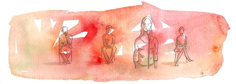 Spectateurs cour d'honneur 1